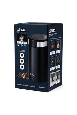 Sinbo Scm-9044 Kahve Ve Baharat Öğütücü 50 Gr 200w - 2 Bıçaklı Çelik Hazneli