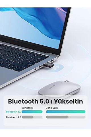 Mini Usb Dongle Bluetooth 5.0 Adaptör Siyah