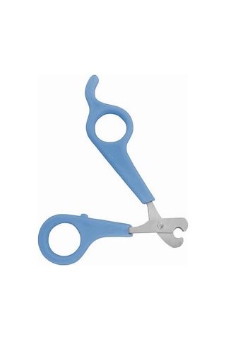 Markapet Paslanmaz Çelik Kedi Köpek Tırnak Makası 12 CM Açık Mavi