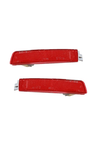 Symbee Nissan Sentra Juke Kicks İçin 2 Adet Arka Tampon Reflektör Fren Lambası, Kolay Kurulum, Dayanıklı Abs Malzeme, Doğru Bağlantı Sol+sağ
