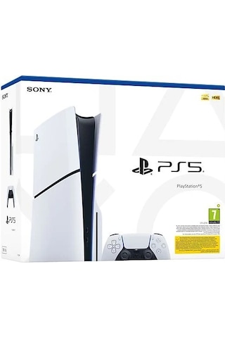 Sony Playstation 5 Slim 1 TB Digital Edition Oyun Konsolu Beyaz
