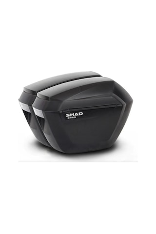 Shad Motosiklet Çanta - Topcase - Sh23 Yan Çanta Seti Siyah 23lt Standart