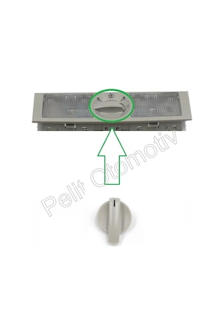Polo Arka Tavan Lamba Düğmesi 6Q0947291A / 6Q0947291B (Gri)