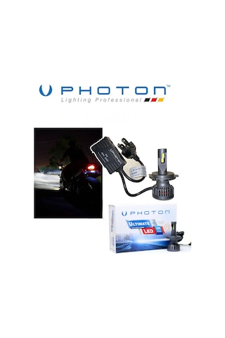 Photon ULTIMATE H4 Led - 1 Adet Motorsiklet İçin