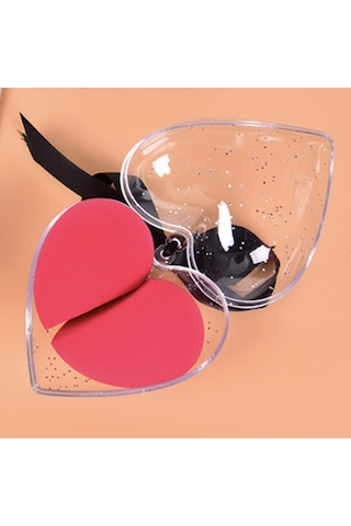 Ecoform Suda Büyüyen Kalpli Kutulu Makyaj Süngeri