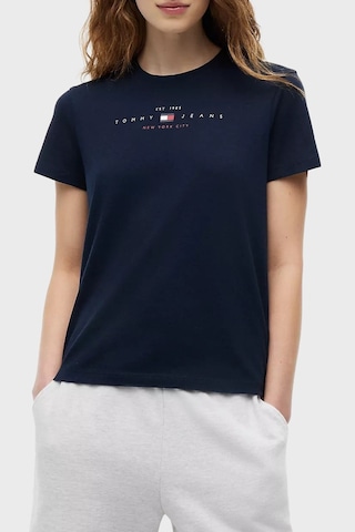 Tommy Jeans T Shirt Kadın T Shirt Dw0dw22789 C1g Lacivert