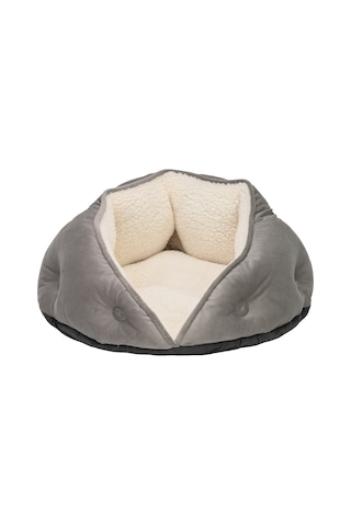 Pet Comfort Paris Kedi Ve Köpek Yatağı Gri 60cm