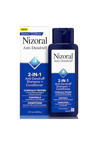 Nizoral 2'si 1 Arada Kepek Karşıtı Şampuan Ve Saç Kremi 400ml