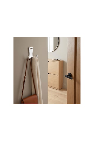 Seylan Askı, Metal Vestiyer Askısı, Matsiyah, Duvar Ve Dolap Askılığı 5'li Set Vidalı Matsi Yah