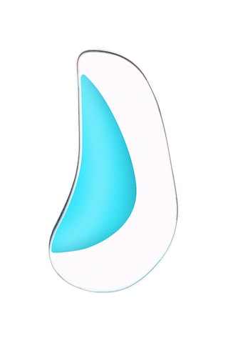 Qingmipy Düz Taban Destekleyici Jel Ayaklık - Plantar Fasiit Ve Ağrı Giderici - Mavi S Beden