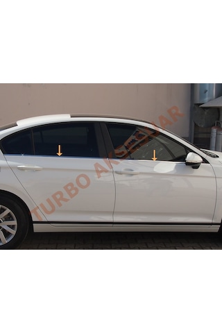 S-Dizayn  Volkswagen Passat B8.5 Cam Çıtası 4 Parça 2019 ve Üzeri