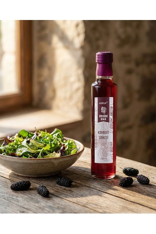 Güre Karalısı Karadut Sirkesi 250 Ml