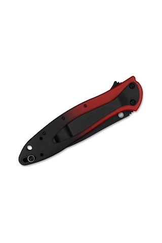 Kershaw Leek Aluminum Red Black Gradient Black Blade Çakı Çok Renkli