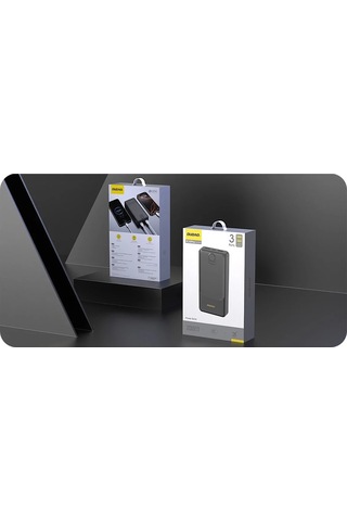 Powerbank Dudao K10pro 2.4a 20000mah 2 X Usb-a - Siyah 4741 Altın - Dore