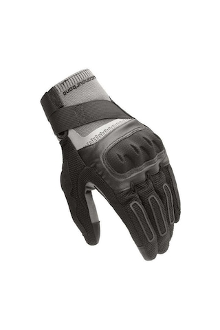 Tucano Urbano Mrk3 Yazlık Korumalı Motosiklet Eldiven Koyu Gri