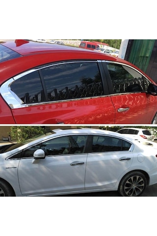 Honda Civic Fb7 Krom Cam Çerçevesi Set 2012-2015 12 Parça