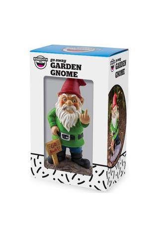 Aubyhe 23 Cm Yeşil/kırmızı Poliresin Bahçe Cüce, Komik Hediye, Dış Mekan Eğlencesi, Büyük Ağız Tasarımı