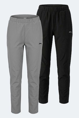 Slazenger Retaın 2 Li Set Kadın Eşofman Altı Siyah - Gri