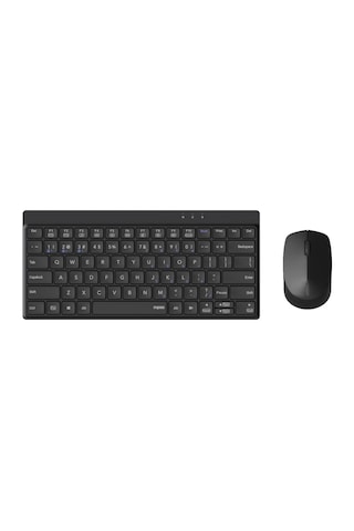 Rapoo 8000gt 13385 Kablosuz Bluetooth Çok Modlu Türkçe Klavye Mouse Set Siyah Optik