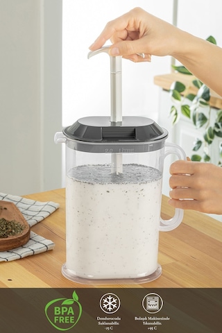 Ayran Sürahisi, Kendinden Çırpmalı Yayık, Ayran Sürahisi Bpa-free Sürahi