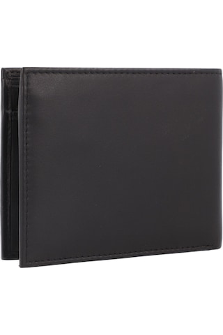 Guess Firenze Geldbörse Rfıd Schutz Leder 12 Cm Siyah