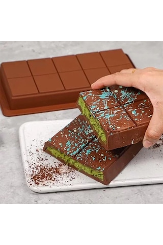 Dubai Çikolatası Kalıbı Çikolata Kalıbı Bpa Free Çok Renkli