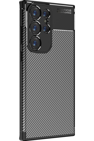 Vendas Galaxy Uyumlu S23 Ultra Kılıf Zore Negro Silikon Kapak