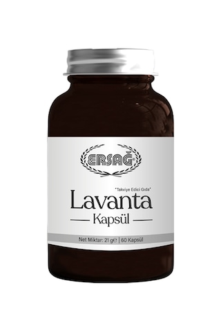 ERSAĞ LAVANTA KAPSÜL ERSAĞ LAVANTA KAPSÜL