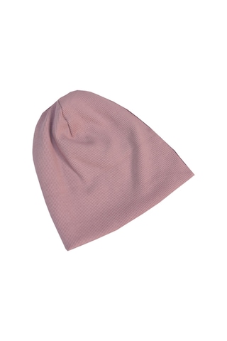 Luess Çocuk Unisex Fitilli Kışlık Bere Gülkurusu