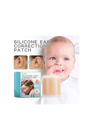 Vkemall Bebek Kulak Düzeltme Yama, Yumuşak Silikon, Alerji Az, Su Geçirmez, Nefes Alır, Çarpık Kulakları Düzeltir, Yenidoğan Uygun
