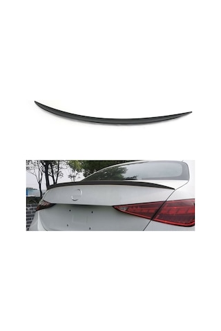 Mercedes W206 C Serisi 2021+ Uyumlu Yedek Parça Amg Spoiler Fiber