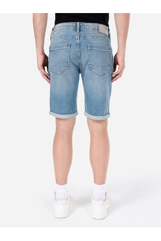 Colin's Colins 044 Karl Normal Kesim Düşük Bel Düz Paça Jean Erkek Şort Cl1069523 Q1.V1 Dn09019 Mavi