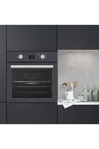 Kumtel B66-SF3 Digital Plus 55 L Antrasit Ankastre Fırın