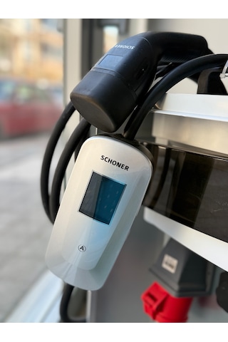 Schoner 22 Kw Akıllı Araç Şarj İstasyonu Type 2 3 Faz Ip66 Su Geçirmez