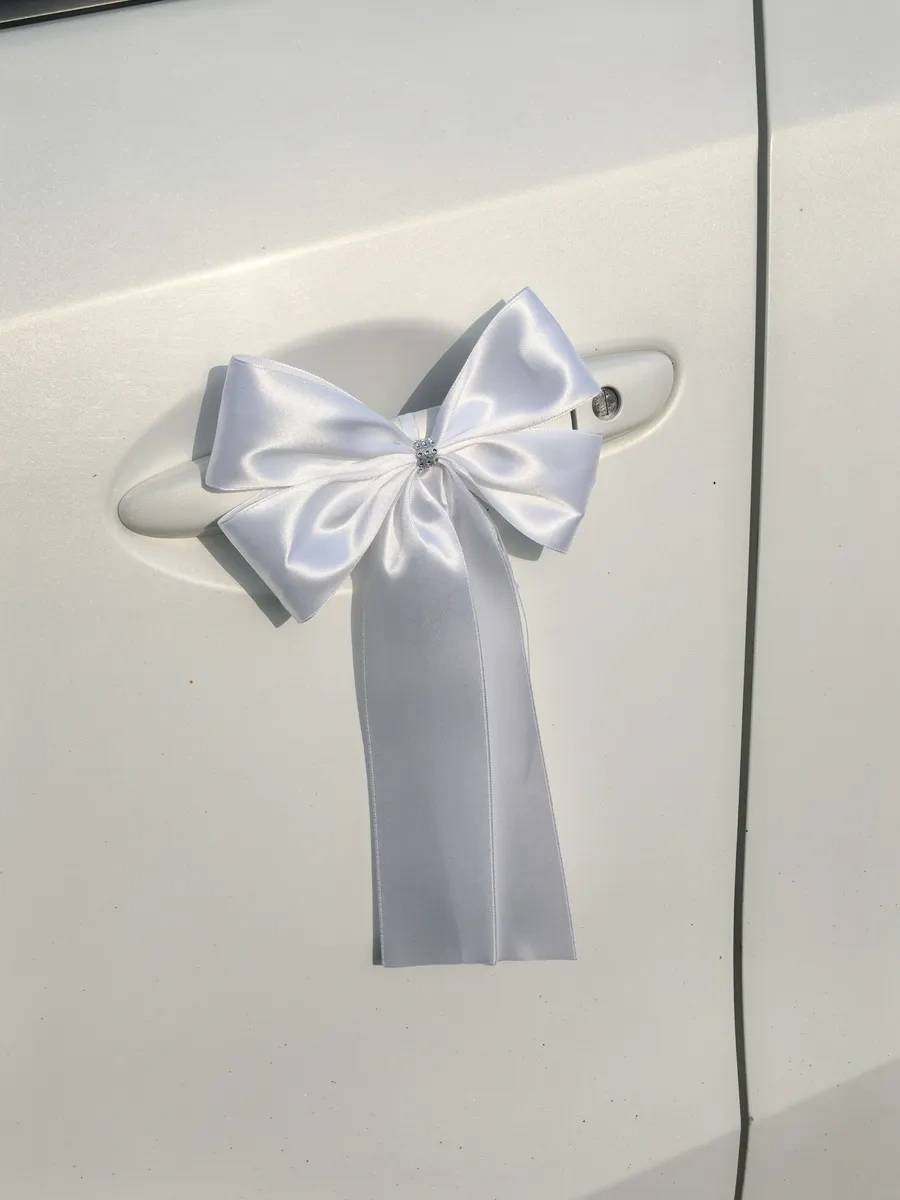 Natalhand Düğün Süslemeleri Araba Kolçakları Ve Aynaları İçin Kurdeleler 375008243