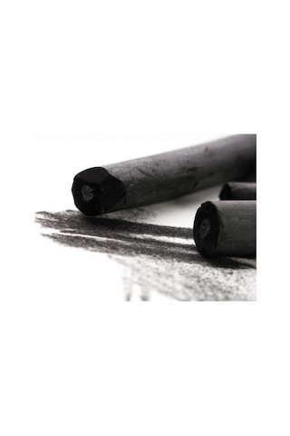 Lyra Thin Charcoal Doğal Füzen 3-4Mm 15 Adet