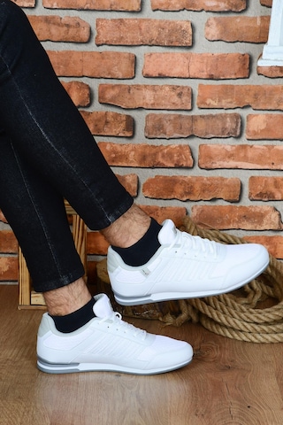 M.P Mp 221-2357mr Beyaz Günlük Erkek Casual Spor Ayakkabı 001
