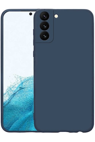 Goocamp Galaxy S22 Plus Uyumlu Mara Lansman Kılıf-lacivert Lacivert