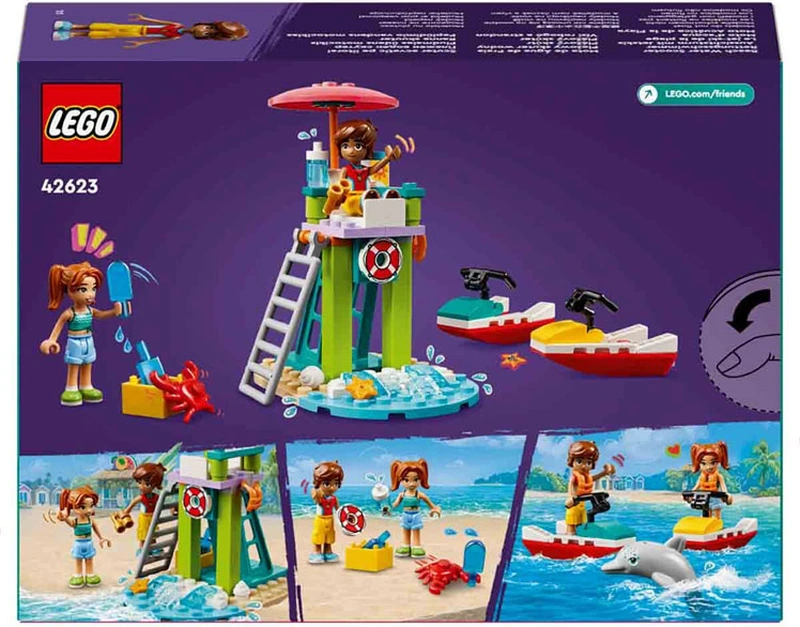 Lego Friends Plaj Su Motoru 42663
