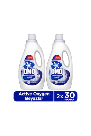 Omo Active Oxygen Sıvı Deterjan 2 x 1500 ML