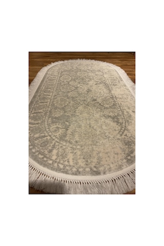 Daphne 10305a Gri Oval Halı