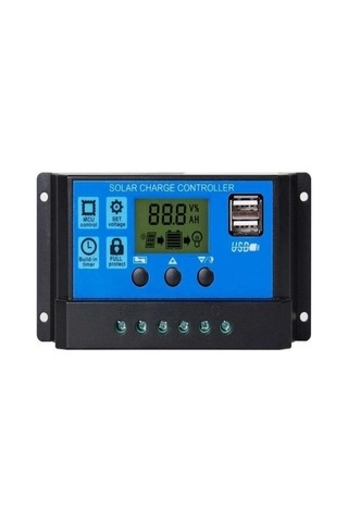 Sanec Solar Panel Akü Şarj Cihazı 10a 12/24v