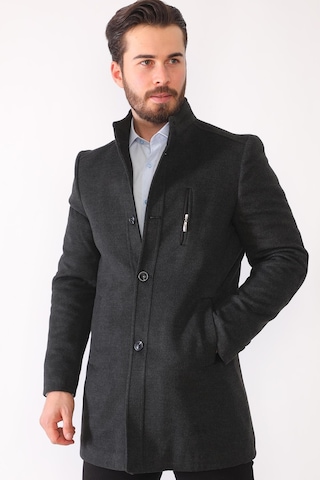 Plt9386 Dewberry Erkek Palto-antrasit Antrasit