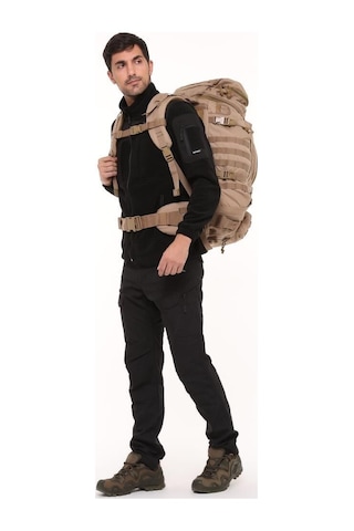 Single Sword Premium Kalite 100+10l Su Geçirmez Outdoor Sırt Çantası Bej