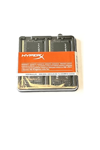 Kingston Hyperx Impact 64 Gb 2x32 3200 Mhz Ddr4 Cl20 Hx432s20ıbk2/64 Ram