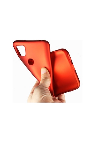 Smcase Xiaomi Redmi 9C Kılıf Lüks Mat Silikon