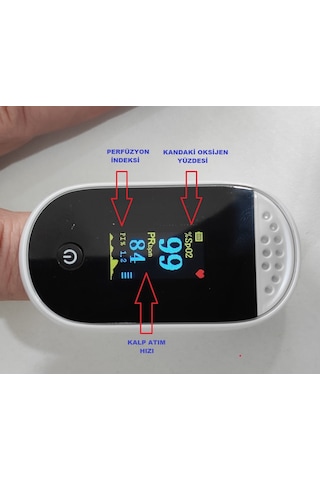 Pulsemed C101B1 Parmak Tipi Pulse Oksimetre Nabız Ölçer