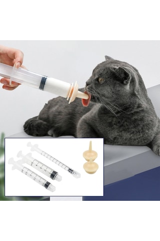 Suntek Şırınga Emzirme Besleme İstasyonu Yavru Kediler