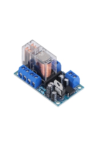 Moveevo Upc1237 Çip 2.0 Kanal Hoparlör Koruma Kartı - 12v-24v Ac/dc, 200w/kanal, Başlangıç Gecikmesi Ve Dc Koruma Özellikli