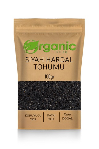 Siyah Hardal Tohumu 100gr. Elenmiş & Katkısız Taze Mahsül